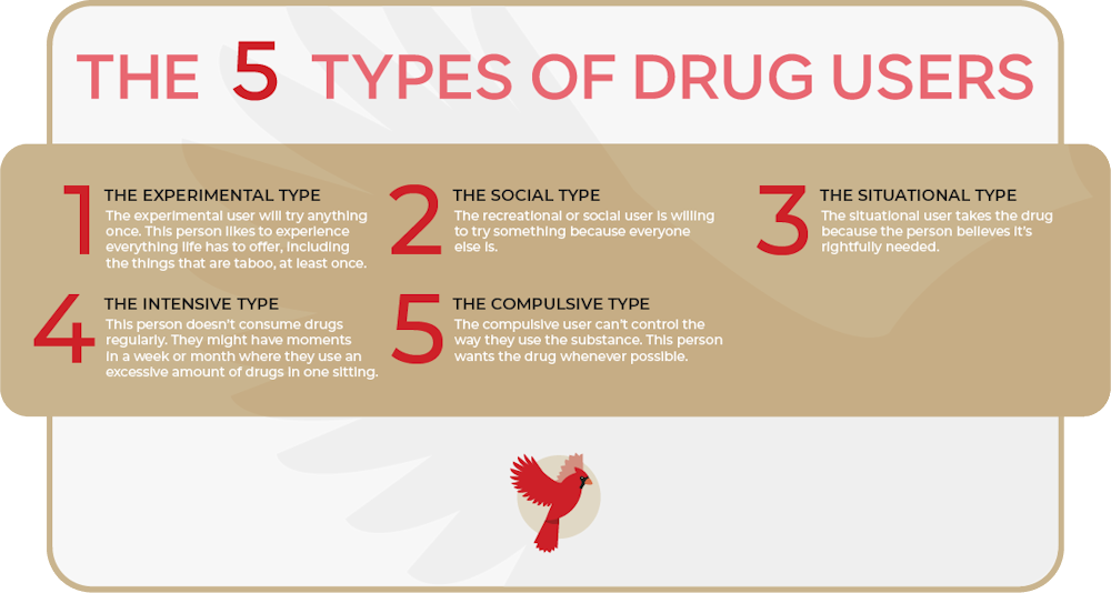 5 types of drug users
