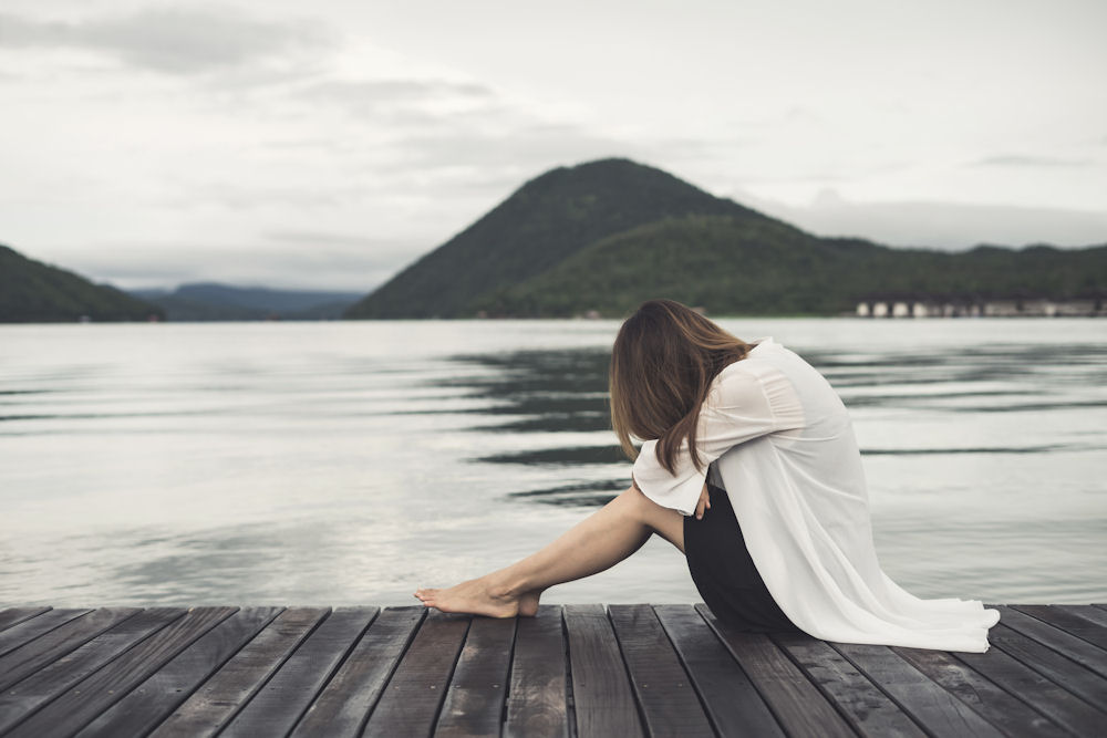 woman with anxiety