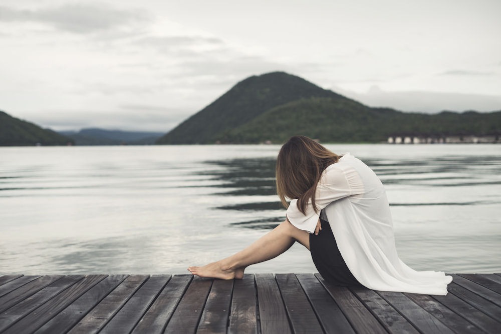 woman with anxiety