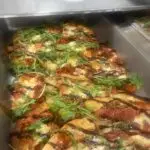 Chicken dish with prosciutto